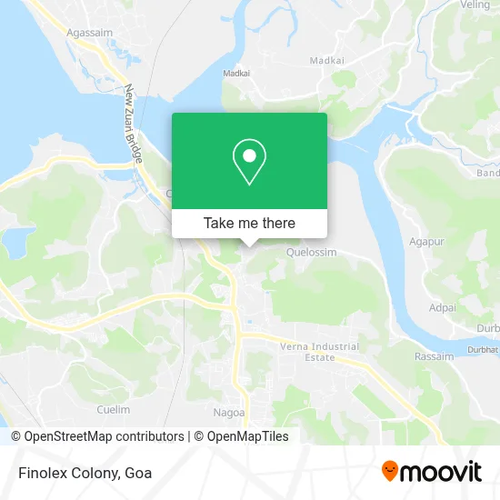 Finolex Colony map