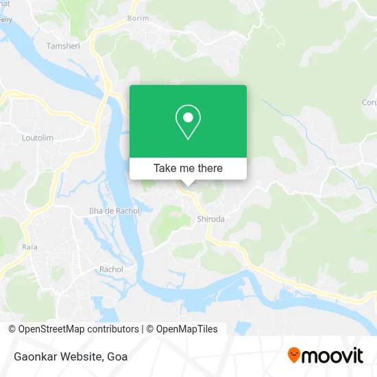 Gaonkar Website map