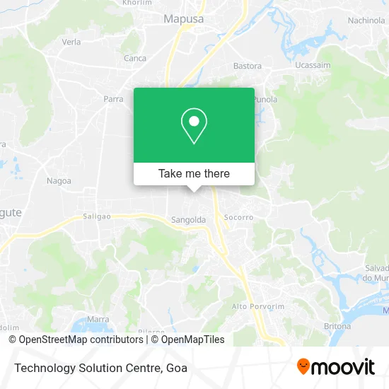 Technology Solution Centre map