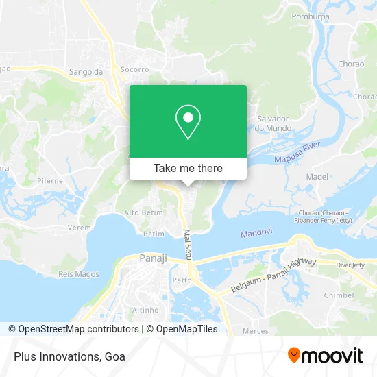 Plus Innovations map