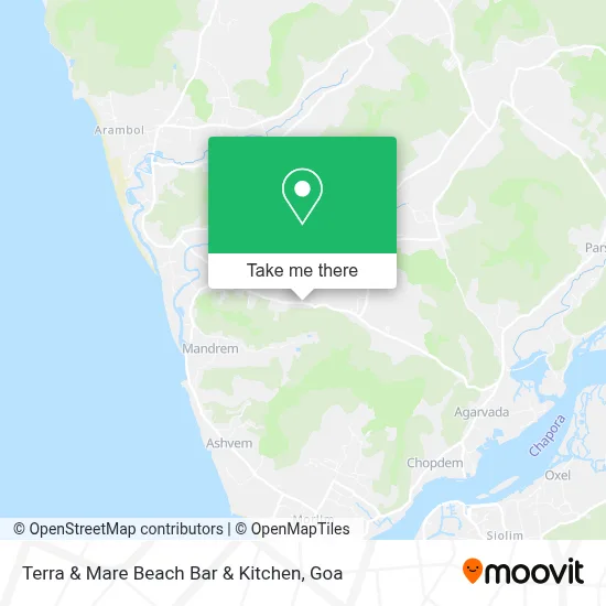 Terra & Mare Beach Bar & Kitchen map