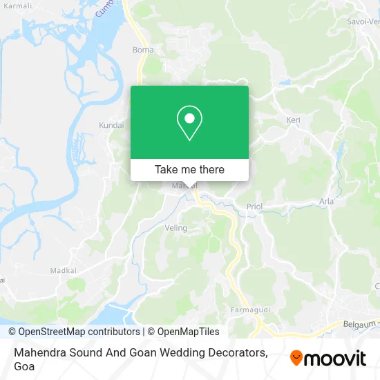 Mahendra Sound And Goan Wedding Decorators map
