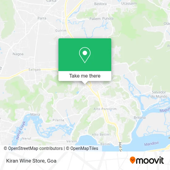 Kiran Wine Store map
