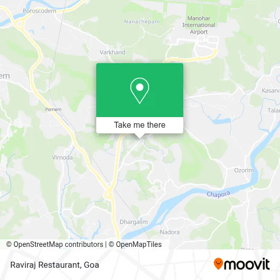 Raviraj Restaurant map