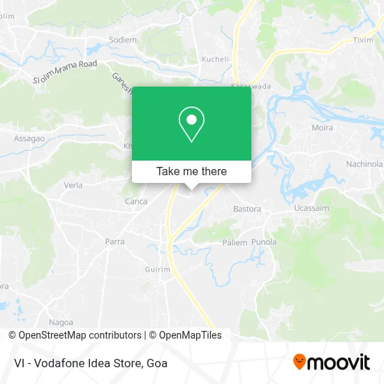 VI - Vodafone Idea Store map