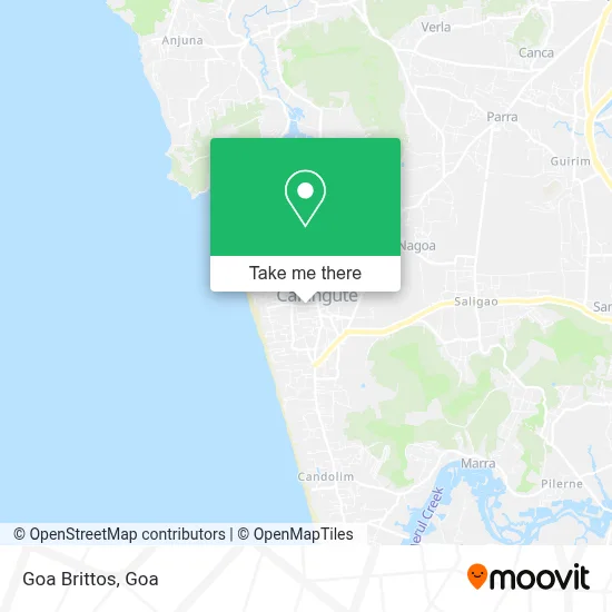Goa Brittos map