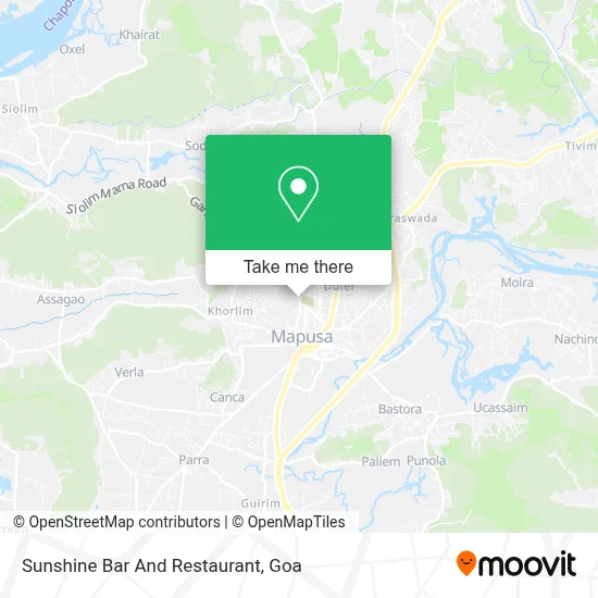 Sunshine Bar And Restaurant map