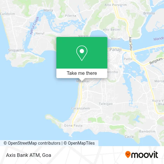 Axis Bank Atm map