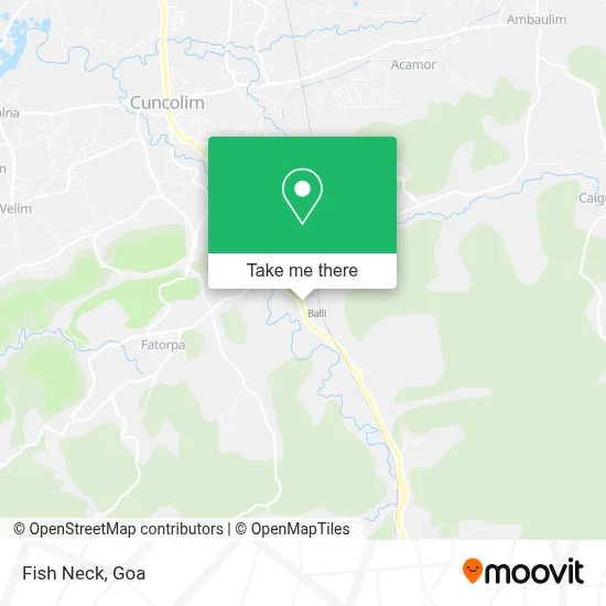 Fish Neck map