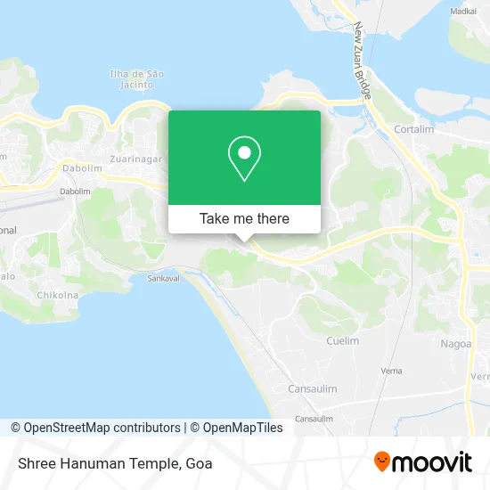 Shree Hanuman Temple map