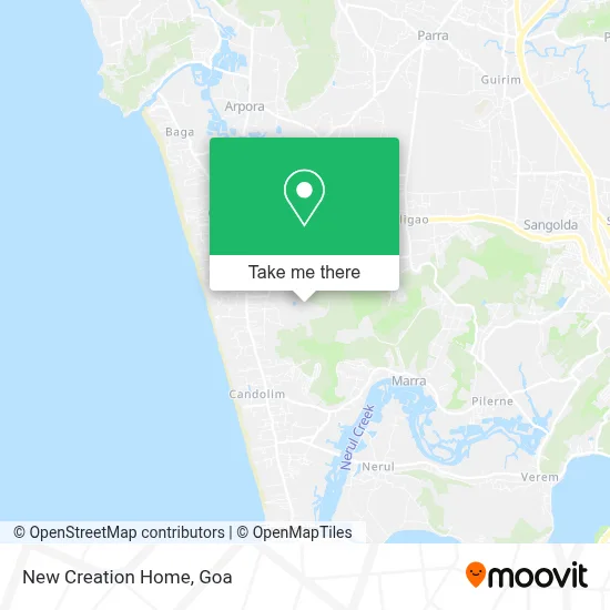 New Creation Home map