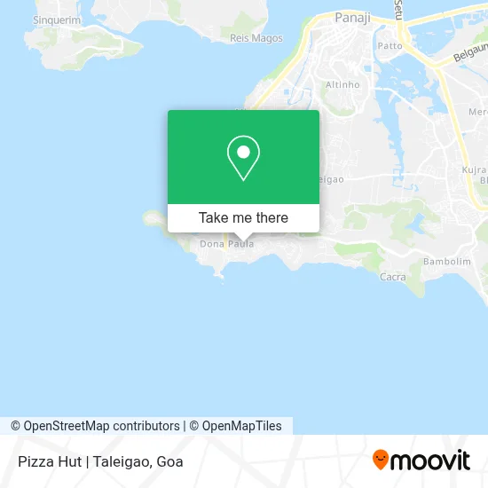 Pizza Hut | Taleigao map