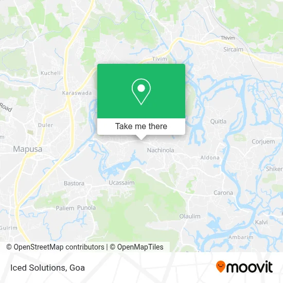 Iced Solutions map