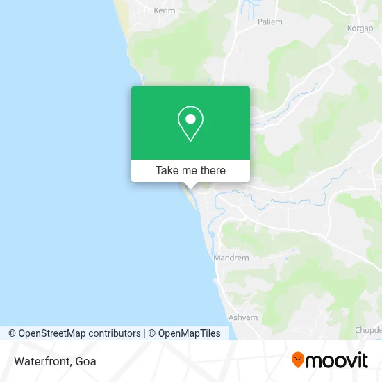 Waterfront map