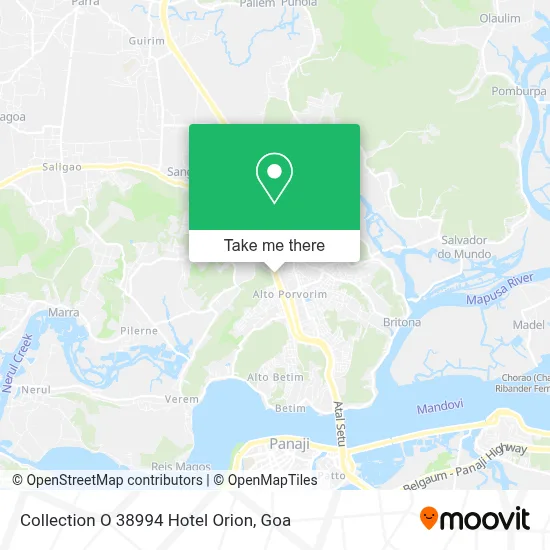 Collection O 38994 Hotel Orion map