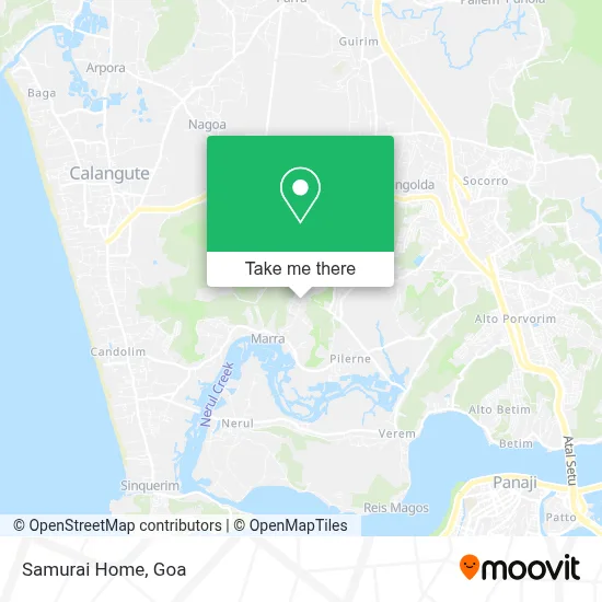 Samurai Home map