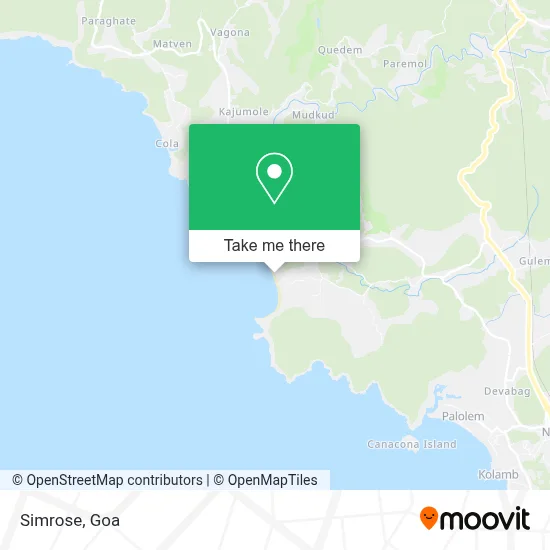 Simrose map