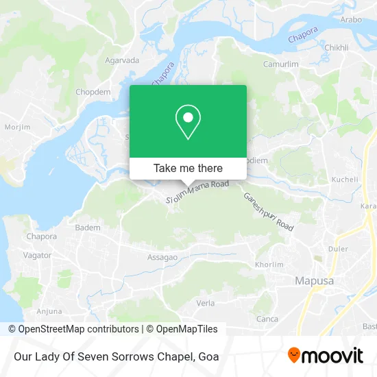 Our Lady Of Seven Sorrows Chapel map