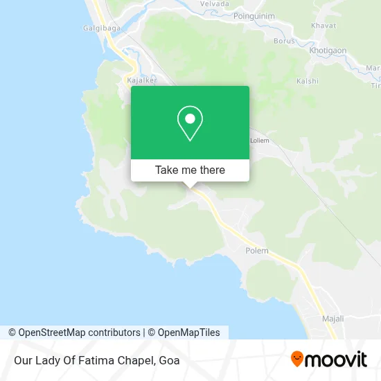 Our Lady Of Fatima Chapel map