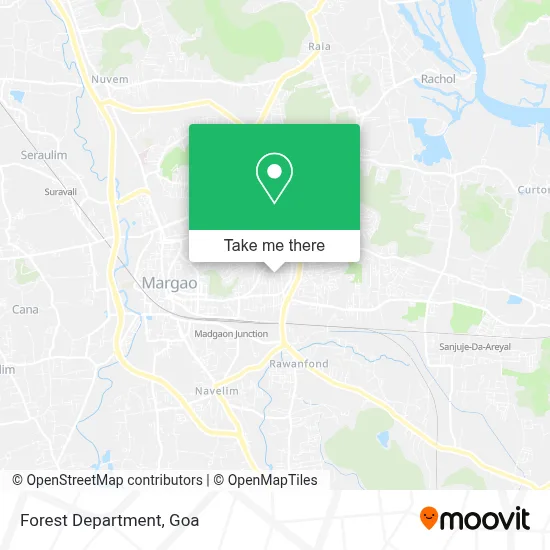Forest Department map