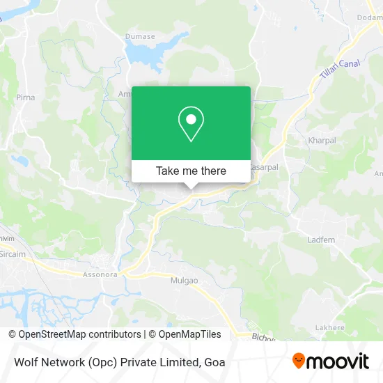Wolf Network (Opc) Private Limited map
