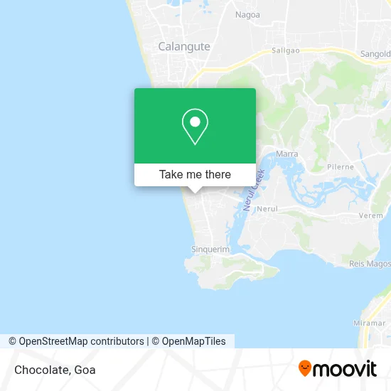 Chocolate map