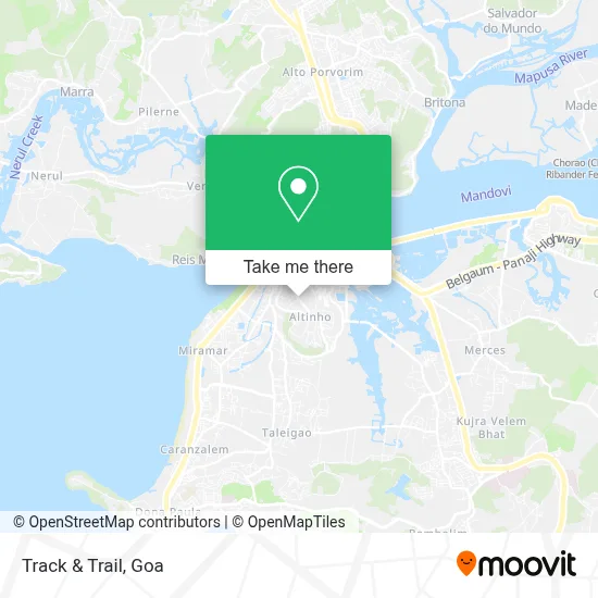 Track & Trail map