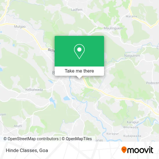 Hinde Classes map