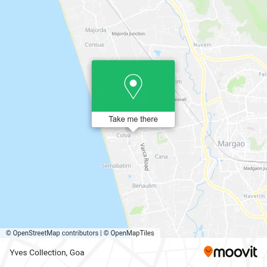 Yves Collection map