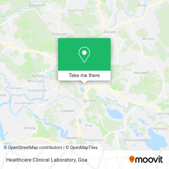 Healthcare Clinical Laboratory map