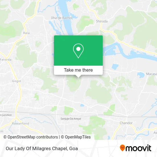Our Lady Of Milagres Chapel map