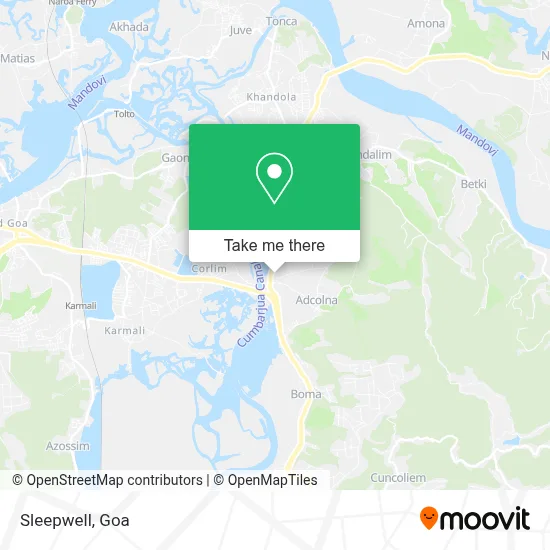 Sleepwell map