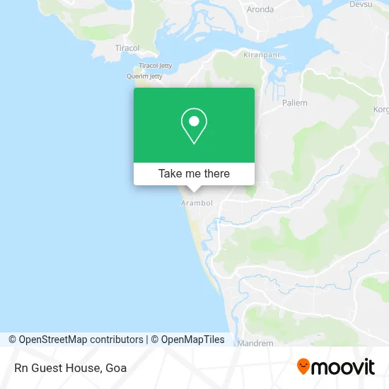 Rn Guest House map
