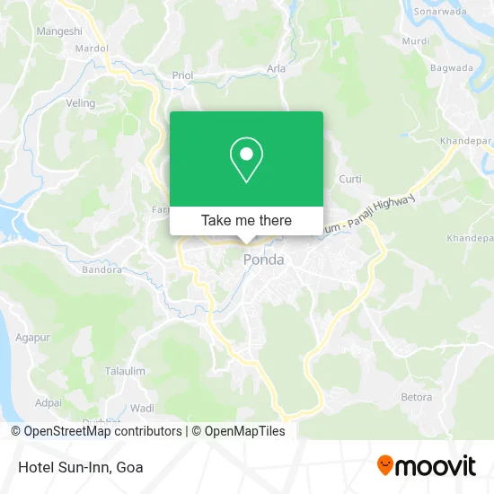 Hotel Sun-Inn map
