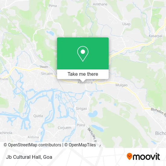 Jb Cultural Hall map