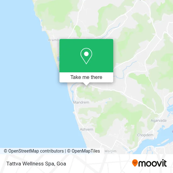 Tattva Wellness Spa map
