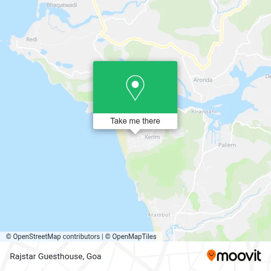 Rajstar Guesthouse map