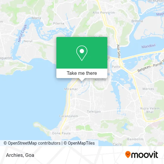 Archies map