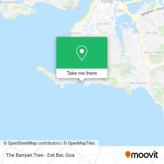 The Banyan Tree - Eat Bar map
