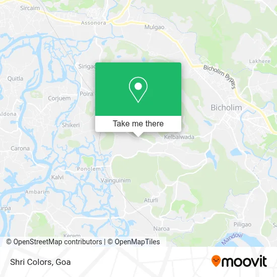 Shri Colors map