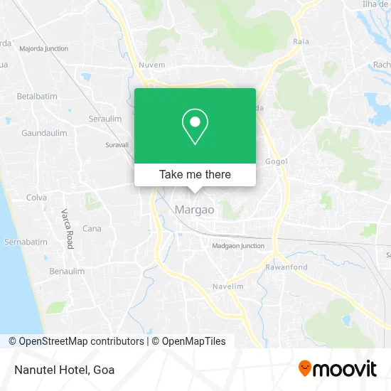 Nanutel Hotel map