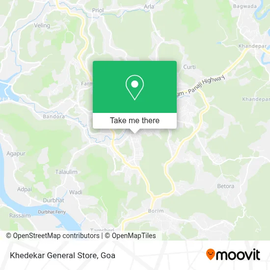 Khedekar General Store map