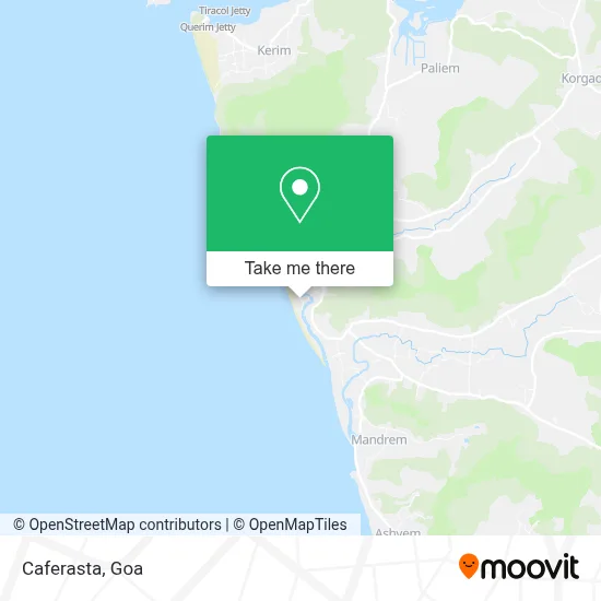 Caferasta map