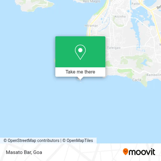 Masato Bar map