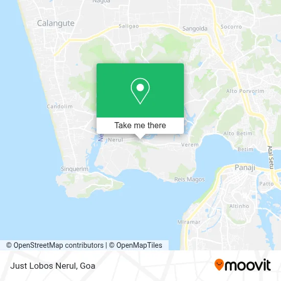 Just Lobos Nerul map