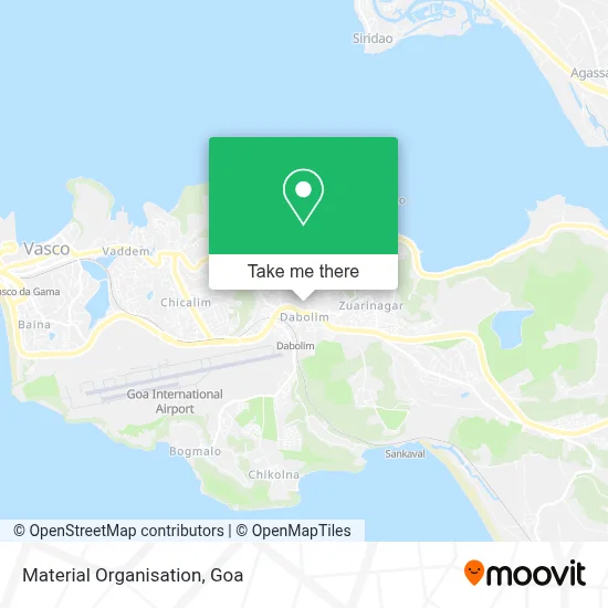 Material Organisation map