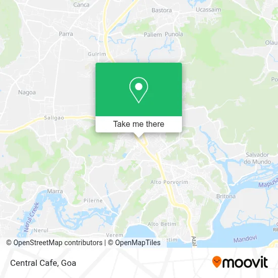 Cafe Central map