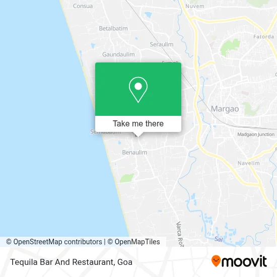 Tequila Bar And Restaurant map