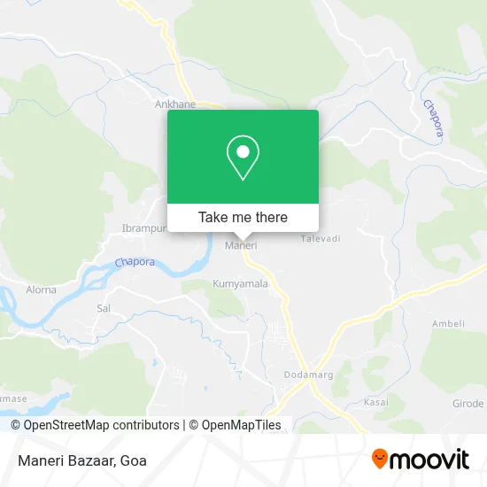 Maneri Bazaar map