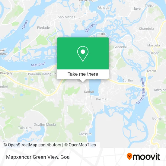 Mapxencar Green View map